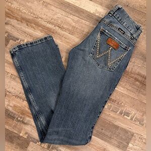 Wrangler Bootcut Jeans Women’s 3x34 Medium Wash Mid Rise Stretch